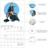 Graphique 2026 Girl Boss Mini Wall Calendar | 7” x 7” | Thick Paper | Home & Office Organizer | Large Monthly Grid | 3 Languages & Marked Holidays | 4 Month Preview Page for 2027(Saturday Evening Post)