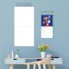 Graphique 2026 Girl Boss Mini Wall Calendar | 7” x 7” | Thick Paper | Home & Office Organizer | Large Monthly Grid | 3 Languages & Marked Holidays | 4 Month Preview Page for 2027(Peanuts)