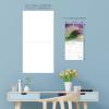 Graphique 2026 Girl Boss Mini Wall Calendar | 7” x 7” | Thick Paper | Home & Office Organizer | Large Monthly Grid | 3 Languages & Marked Holidays | 4 Month Preview Page for 2027(In the Garden)