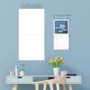 Graphique 2026 Girl Boss Mini Wall Calendar | 7” x 7” | Thick Paper | Home & Office Organizer | Large Monthly Grid | 3 Languages & Marked Holidays | 4 Month Preview Page for 2027(Monet)
