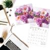 Graphique 2026 Girl Boss Mini Wall Calendar | 7” x 7” | Thick Paper | Home & Office Organizer | Large Monthly Grid | 3 Languages & Marked Holidays | 4 Month Preview Page for 2027(Garden Bouquets)