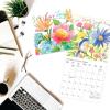 Graphique 2026 Girl Boss Mini Wall Calendar | 7” x 7” | Thick Paper | Home & Office Organizer | Large Monthly Grid | 3 Languages & Marked Holidays | 4 Month Preview Page for 2027(Live Love Laugh)