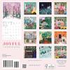Graphique 2026 Girl Boss Mini Wall Calendar | 7” x 7” | Thick Paper | Home & Office Organizer | Large Monthly Grid | 3 Languages & Marked Holidays | 4 Month Preview Page for 2027(Joyful Landscapes)