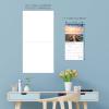 Graphique 2026 Girl Boss Mini Wall Calendar | 7” x 7” | Thick Paper | Home & Office Organizer | Large Monthly Grid | 3 Languages & Marked Holidays | 4 Month Preview Page for 2027(Serenity)