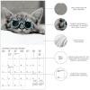 Graphique 2026 Happiest Hedgehogs Mini Wall Calendar | 7” x 7” | Thick Paper | Home & Office Organizer | Large Monthly Grid | 3 Languages & Marked Holidays | 4 Month Preview Page for 2027(Classic Cats)