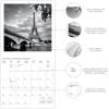 Graphique 2026 Happiest Hedgehogs Mini Wall Calendar | 7” x 7” | Thick Paper | Home & Office Organizer | Large Monthly Grid | 3 Languages & Marked Holidays | 4 Month Preview Page for 2027(Paris)