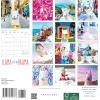 Graphique 2026 Happiest Hedgehogs Mini Wall Calendar | 7” x 7” | Thick Paper | Home & Office Organizer | Large Monthly Grid | 3 Languages & Marked Holidays | 4 Month Preview Page for 2027(Llama with No Drama)