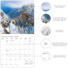 Graphique 2026 Happiest Hedgehogs Mini Wall Calendar | 7” x 7” | Thick Paper | Home & Office Organizer | Large Monthly Grid | 3 Languages & Marked Holidays | 4 Month Preview Page for 2027(Passport to the World)