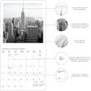 Graphique 2026 Happiest Hedgehogs Mini Wall Calendar | 7” x 7” | Thick Paper | Home & Office Organizer | Large Monthly Grid | 3 Languages & Marked Holidays | 4 Month Preview Page for 2027(New York)