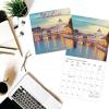 Graphique 2026 Happiest Hedgehogs Mini Wall Calendar | 7” x 7” | Thick Paper | Home & Office Organizer | Large Monthly Grid | 3 Languages & Marked Holidays | 4 Month Preview Page for 2027(Italia)