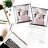 Graphique 2026 Happiest Hedgehogs Mini Wall Calendar | 7” x 7” | Thick Paper | Home & Office Organizer | Large Monthly Grid | 3 Languages & Marked Holidays | 4 Month Preview Page for 2027(The Happiest Hedgehogs)