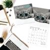 Graphique 2026 Happiest Hedgehogs Mini Wall Calendar | 7” x 7” | Thick Paper | Home & Office Organizer | Large Monthly Grid | 3 Languages & Marked Holidays | 4 Month Preview Page for 2027(Classic Cats)