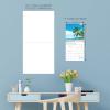 Graphique 2026 Happiest Hedgehogs Mini Wall Calendar | 7” x 7” | Thick Paper | Home & Office Organizer | Large Monthly Grid | 3 Languages & Marked Holidays | 4 Month Preview Page for 2027(Island Paradise)