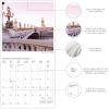 Graphique 2026 Happiest Hedgehogs Mini Wall Calendar | 7” x 7” | Thick Paper | Home & Office Organizer | Large Monthly Grid | 3 Languages & Marked Holidays | 4 Month Preview Page for 2027(A Parisian Life)