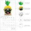 Graphique 2026 Happiest Hedgehogs Mini Wall Calendar | 7” x 7” | Thick Paper | Home & Office Organizer | Large Monthly Grid | 3 Languages & Marked Holidays | 4 Month Preview Page for 2027(Pawparazzi)