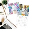 Graphique 2026 Happiest Hedgehogs Mini Wall Calendar | 7” x 7” | Thick Paper | Home & Office Organizer | Large Monthly Grid | 3 Languages & Marked Holidays | 4 Month Preview Page for 2027(Llama with No Drama)
