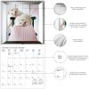 Graphique 2026 Happiest Hedgehogs Mini Wall Calendar | 7” x 7” | Thick Paper | Home & Office Organizer | Large Monthly Grid | 3 Languages & Marked Holidays | 4 Month Preview Page for 2027(The Happiest Hedgehogs)