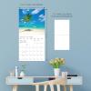 Graphique 2026 Island Paradise Wall Calendar | 12” x 12” | Thick Paper | Home & Office Organizer | Large Monthly Grid | 3 Languages & Marked Holidays | 4 Month Preview Page for 2027