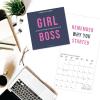 Graphique 2026 Mindset Is Everything Wall Calendar | 12” x 12” | Thick Paper | Home & Office Organizer | Large Monthly Grid | 3 Languages & Marked Holidays | 4 Month Preview Page for 2027(Girl Boss)
