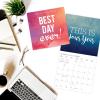 Graphique 2026 Mindset Is Everything Wall Calendar | 12” x 12” | Thick Paper | Home & Office Organizer | Large Monthly Grid | 3 Languages & Marked Holidays | 4 Month Preview Page for 2027(Best Day Ever)