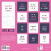 Graphique 2026 Mindset Is Everything Wall Calendar | 12” x 12” | Thick Paper | Home & Office Organizer | Large Monthly Grid | 3 Languages & Marked Holidays | 4 Month Preview Page for 2027(Girl Boss)