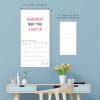 Graphique 2026 Mindset Is Everything Wall Calendar | 12” x 12” | Thick Paper | Home & Office Organizer | Large Monthly Grid | 3 Languages & Marked Holidays | 4 Month Preview Page for 2027(Girl Boss)