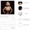 Graphique 2026 Mindset Is Everything Wall Calendar | 12” x 12” | Thick Paper | Home & Office Organizer | Large Monthly Grid | 3 Languages & Marked Holidays | 4 Month Preview Page for 2027(Marilyn Monroe)
