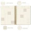 Graphique 2026 Spiral Frosted Cover Planner | 18 Month Organizer July 2025 – Dec. 2026 | Weekly & Monthly Spreads | To-Do & Note List | Reference Tabs | Reminder Stickers | Snoopy on House | 8” x 10”(Strawberry Fields)