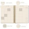 Graphique 2026 Spiral Frosted Cover Planner | 18 Month Organizer July 2025 – Dec. 2026 | Weekly & Monthly Spreads | To-Do & Note List | Reference Tabs | Reminder Stickers | Snoopy on House | 8” x 10”(Happiness Is)