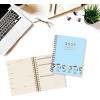 Graphique 2026 Spiral Frosted Cover Planner | 18 Month Organizer July 2025 – Dec. 2026 | Weekly & Monthly Spreads | To-Do & Note List | Reference Tabs | Reminder Stickers | Snoopy on House | 8” x 10”(Happiness Is)