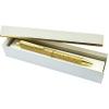 Graphique Glitz Gold Fashion Pen, 5.5″ Ballpoint Pen with Black Ink, Stylish Gold Glitter Leatherette Body, Comes in Gift Box with Foil Accents, Makes a Beautiful, Unique Gift(Gold Glitter Wrapped)