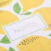 Graphique Hardbound Journal, Caitlin Wilson Floral Design – 160 Ruled Pages, “Take Notes” Quote Embellished in Gold Foil on the Cover, 6.25″ x 8.25″ x 1″ – For Taking Notes, Lists and More(Lemon)