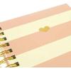 Graphique Hardbound Journal, Caitlin Wilson Floral Design – 160 Ruled Pages, “Take Notes” Quote Embellished in Gold Foil on the Cover, 6.25″ x 8.25″ x 1″ – For Taking Notes, Lists and More(Pink Charm)