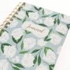 Graphique Peanuts “Happy Thoughts” Hard Bound Journal – 160 Ruled Pages, Vintage Peanuts Cartoon Cover w/”Happy Thoughts” Message Embellished w/Gold Foil, 6.25″ x 8.25″ x 1″(White Hydrangeas)