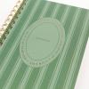 Graphique Peanuts “Happy Thoughts” Hard Bound Journal – 160 Ruled Pages, Vintage Peanuts Cartoon Cover w/”Happy Thoughts” Message Embellished w/Gold Foil, 6.25″ x 8.25″ x 1″(Cottage Stripe)