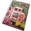Graphique Peanuts “Happy Thoughts” Hard Bound Journal – 160 Ruled Pages, Vintage Peanuts Cartoon Cover w/”Happy Thoughts” Message Embellished w/Gold Foil, 6.25″ x 8.25″ x 1″(Joyful Landscapes)