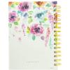 Graphique Peanuts “Happy Thoughts” Hard Bound Journal – 160 Ruled Pages, Vintage Peanuts Cartoon Cover w/”Happy Thoughts” Message Embellished w/Gold Foil, 6.25″ x 8.25″ x 1″(Hanging Flowers)