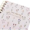 Graphique Peanuts “Happy Thoughts” Hard Bound Journal – 160 Ruled Pages, Vintage Peanuts Cartoon Cover w/”Happy Thoughts” Message Embellished w/Gold Foil, 6.25″ x 8.25″ x 1″(Dainty Floral)