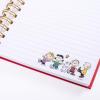 Graphique Peanuts “Happy Thoughts” Hard Bound Journal – 160 Ruled Pages, Vintage Peanuts Cartoon Cover w/”Happy Thoughts” Message Embellished w/Gold Foil, 6.25″ x 8.25″ x 1″(Peanuts Gang Spiral Journal)