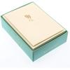 Graphique Seahorse La Petite Presse Boxed Notecards – 10 Embossed and Embellished Gold Foil Seahorse Blank Cards with Matching Envelopes, 3.25″” x 4.75″”” (L1329CB)(Champagne)