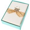 Graphique Seahorse La Petite Presse Boxed Notecards – 10 Embossed and Embellished Gold Foil Seahorse Blank Cards with Matching Envelopes, 3.25″” x 4.75″”” (L1329CB)(Typewriter)