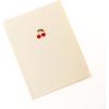 Graphique Seahorse La Petite Presse Boxed Notecards – 10 Embossed and Embellished Gold Foil Seahorse Blank Cards with Matching Envelopes, 3.25″” x 4.75″”” (L1329CB)(Cherries)