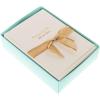 Graphique Seahorse La Petite Presse Boxed Notecards – 10 Embossed and Embellished Gold Foil Seahorse Blank Cards with Matching Envelopes, 3.25″” x 4.75″”” (L1329CB)(Wedding Thank You)