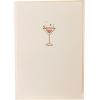 Graphique Seahorse La Petite Presse Boxed Notecards – 10 Embossed and Embellished Gold Foil Seahorse Blank Cards with Matching Envelopes, 3.25″” x 4.75″”” (L1329CB)(Pink Martini)