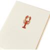 Graphique Seahorse La Petite Presse Boxed Notecards – 10 Embossed and Embellished Gold Foil Seahorse Blank Cards with Matching Envelopes, 3.25″” x 4.75″”” (L1329CB)(Lobster)