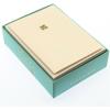 Graphique Seahorse La Petite Presse Boxed Notecards – 10 Embossed and Embellished Gold Foil Seahorse Blank Cards with Matching Envelopes, 3.25″” x 4.75″”” (L1329CB)(Shamrock)