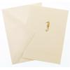 Graphique Seahorse La Petite Presse Boxed Notecards – 10 Embossed and Embellished Gold Foil Seahorse Blank Cards with Matching Envelopes, 3.25″” x 4.75″”” (L1329CB)(Seahorse)