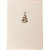 Graphique Seahorse La Petite Presse Boxed Notecards – 10 Embossed and Embellished Gold Foil Seahorse Blank Cards with Matching Envelopes, 3.25″” x 4.75″”” (L1329CB)(Party Hat)