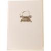 Graphique Seahorse La Petite Presse Boxed Notecards – 10 Embossed and Embellished Gold Foil Seahorse Blank Cards with Matching Envelopes, 3.25″” x 4.75″”” (L1329CB)(Typewriter)