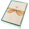 Graphique Seahorse La Petite Presse Boxed Notecards – 10 Embossed and Embellished Gold Foil Seahorse Blank Cards with Matching Envelopes, 3.25″” x 4.75″”” (L1329CB)(Pink Martini)